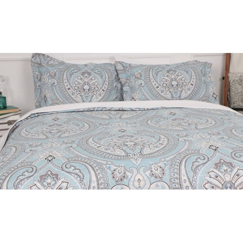 Charlton Home® Ludvik Microfiber Reversible Traditional Comforter Set